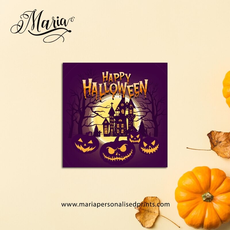 HALLOWEEN STICKER OR TAG