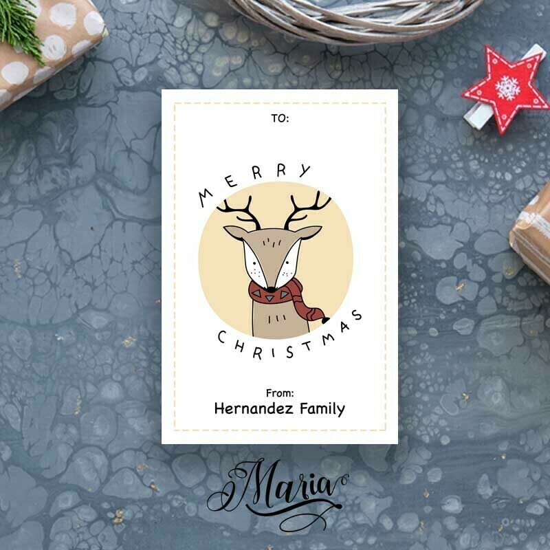 Christmas Gift Tags GT013