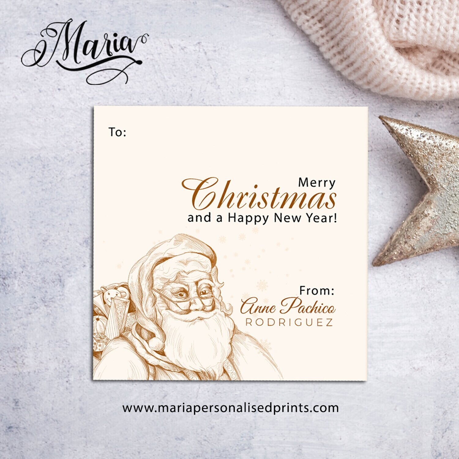 Christmas Gift Tags NC060