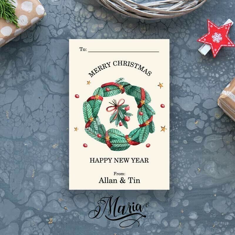 Christmas Gift Tags GT003