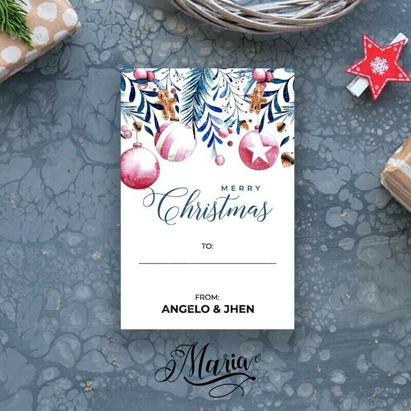 Christmas Gift Tags GT005