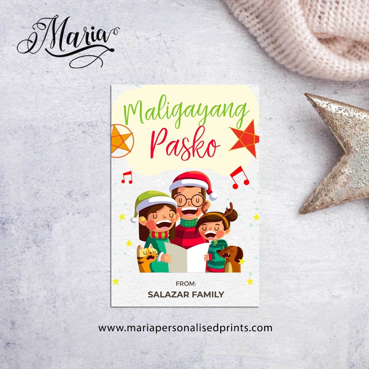 Christmas Gift Tags NC084