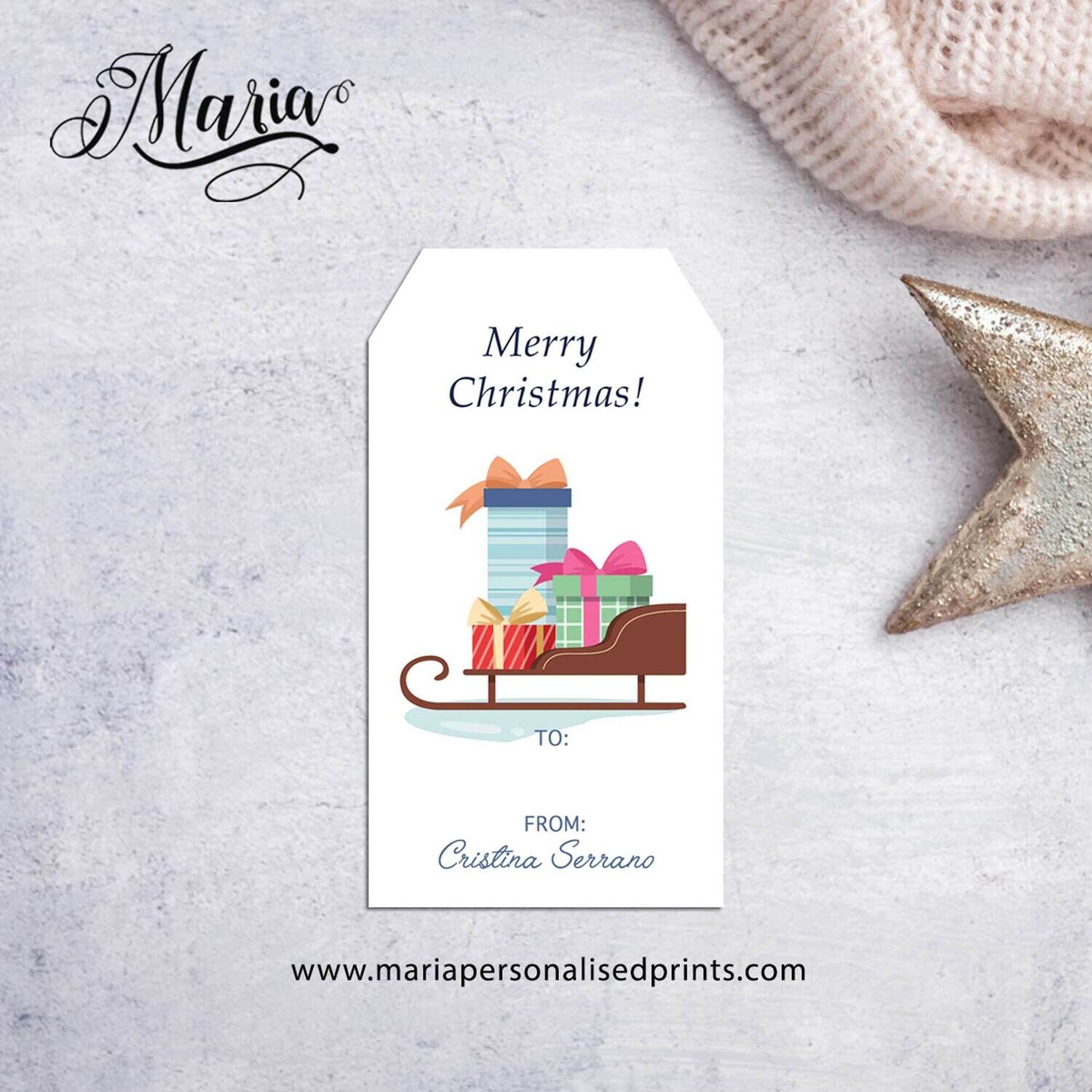 Christmas Gift Tags GT039