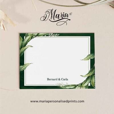 Personalized Note Cards NATURE NC053