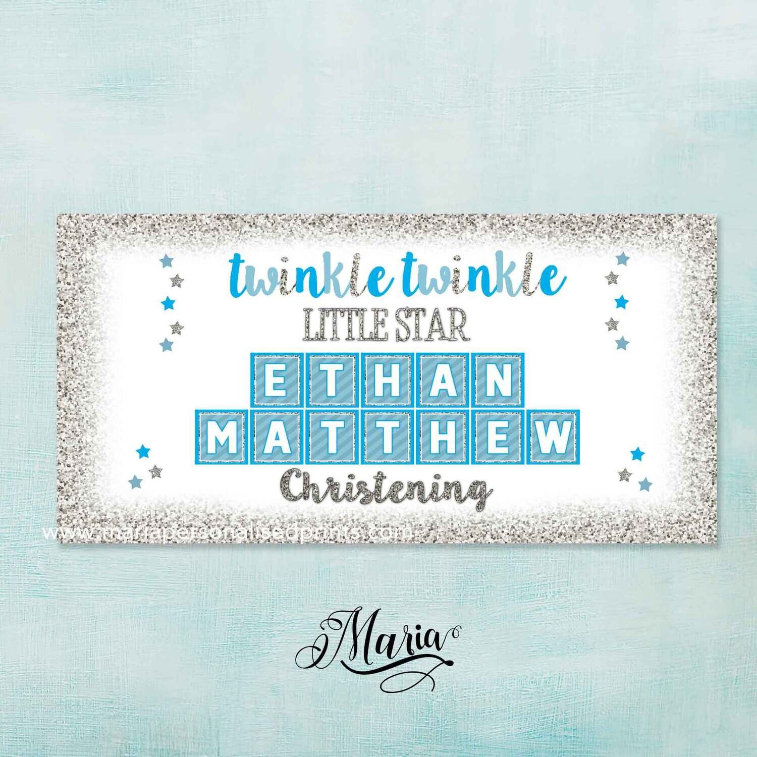 Twinkle Little Star Banner