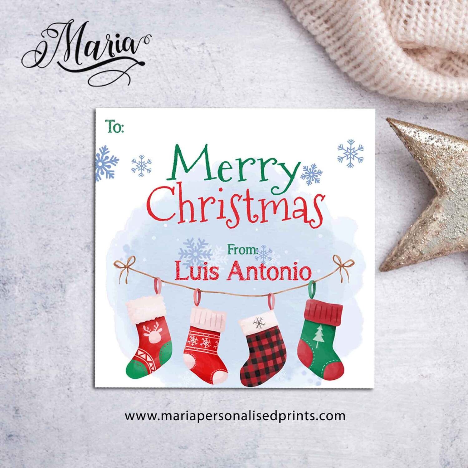 Christmas Gift Tags 2023-B