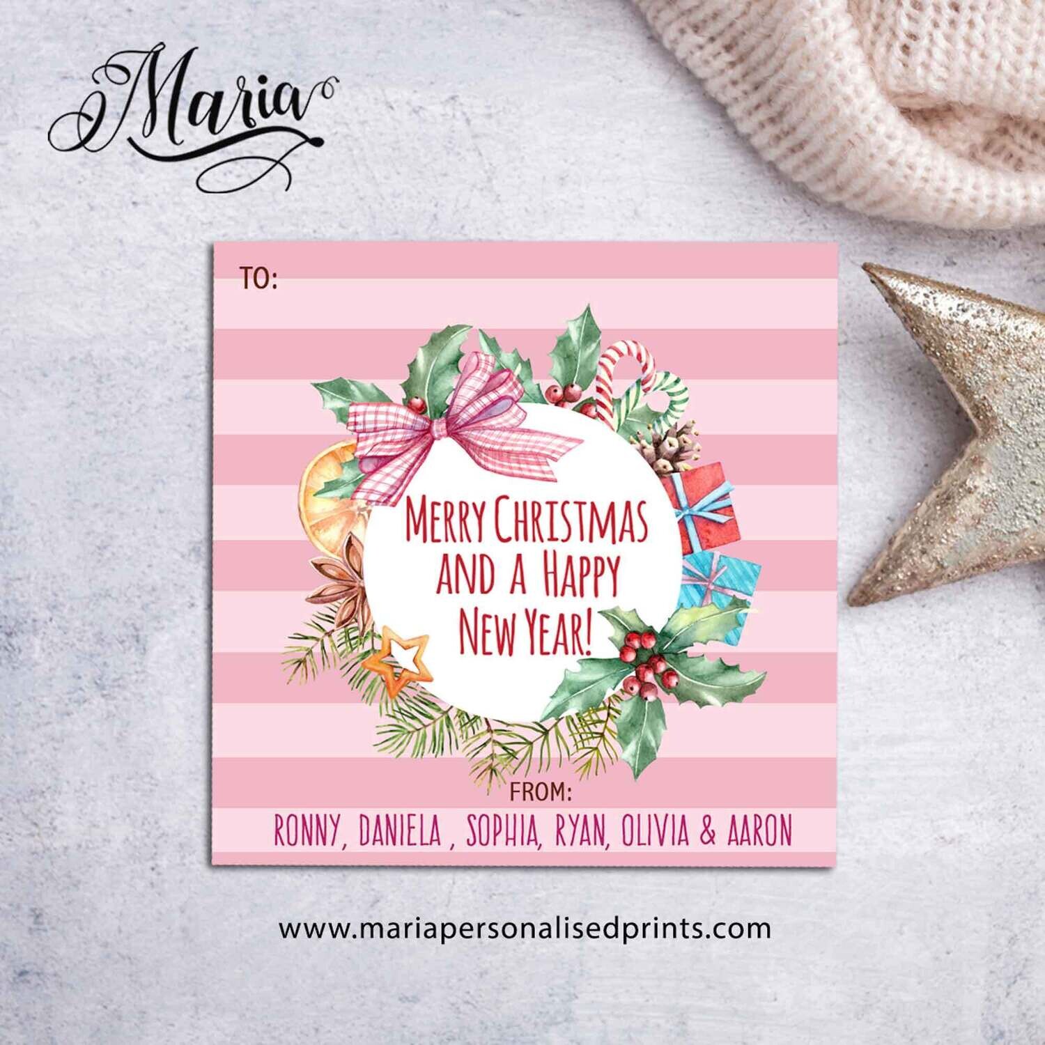 Christmas Gift Tags 2023-O