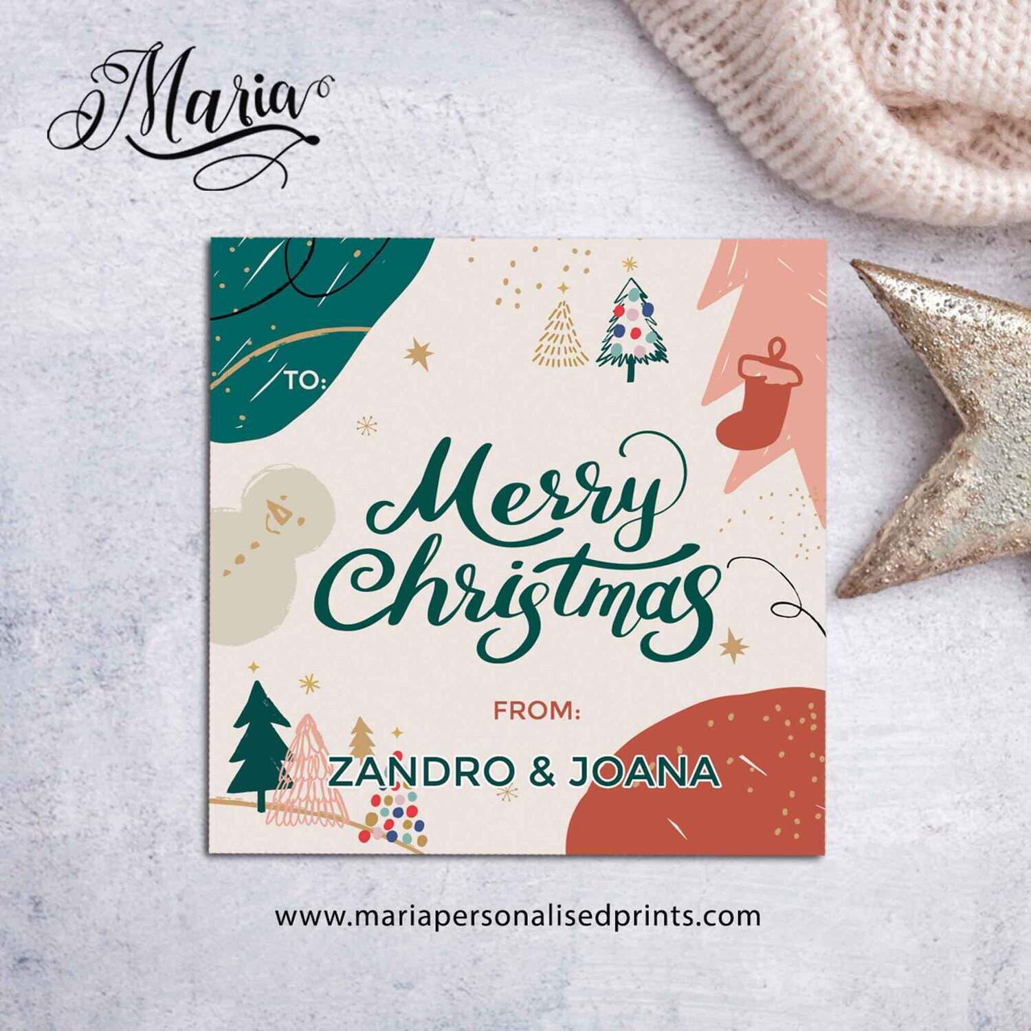 Christmas Gift Tags 2023-E