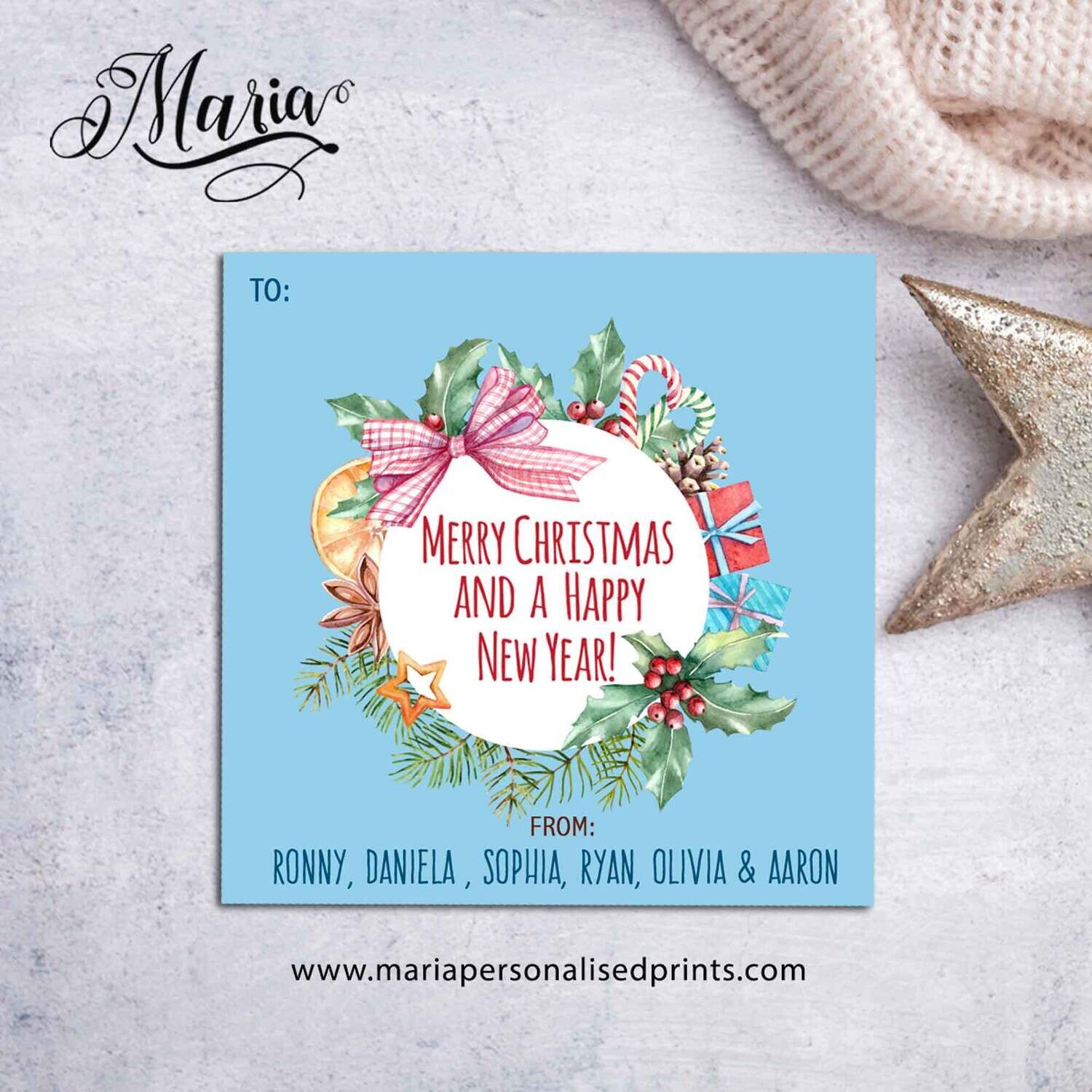 Christmas Gift Tags 2023-N