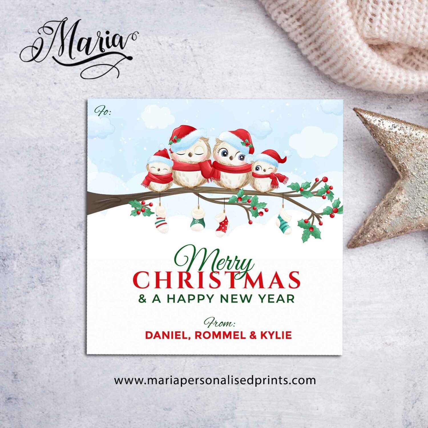 Christmas Gift Tags 2023-R