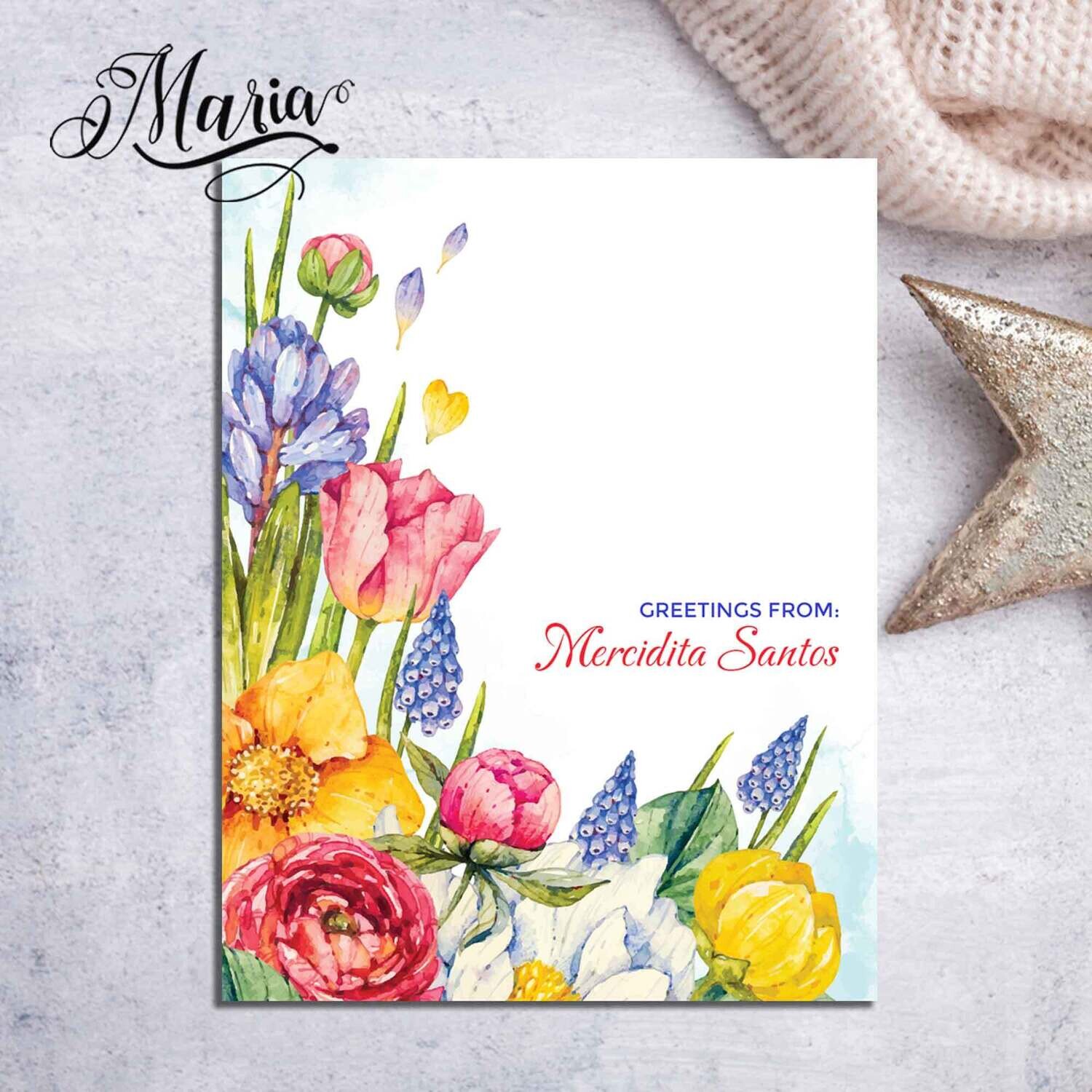 Personalized Note Cards GC-005