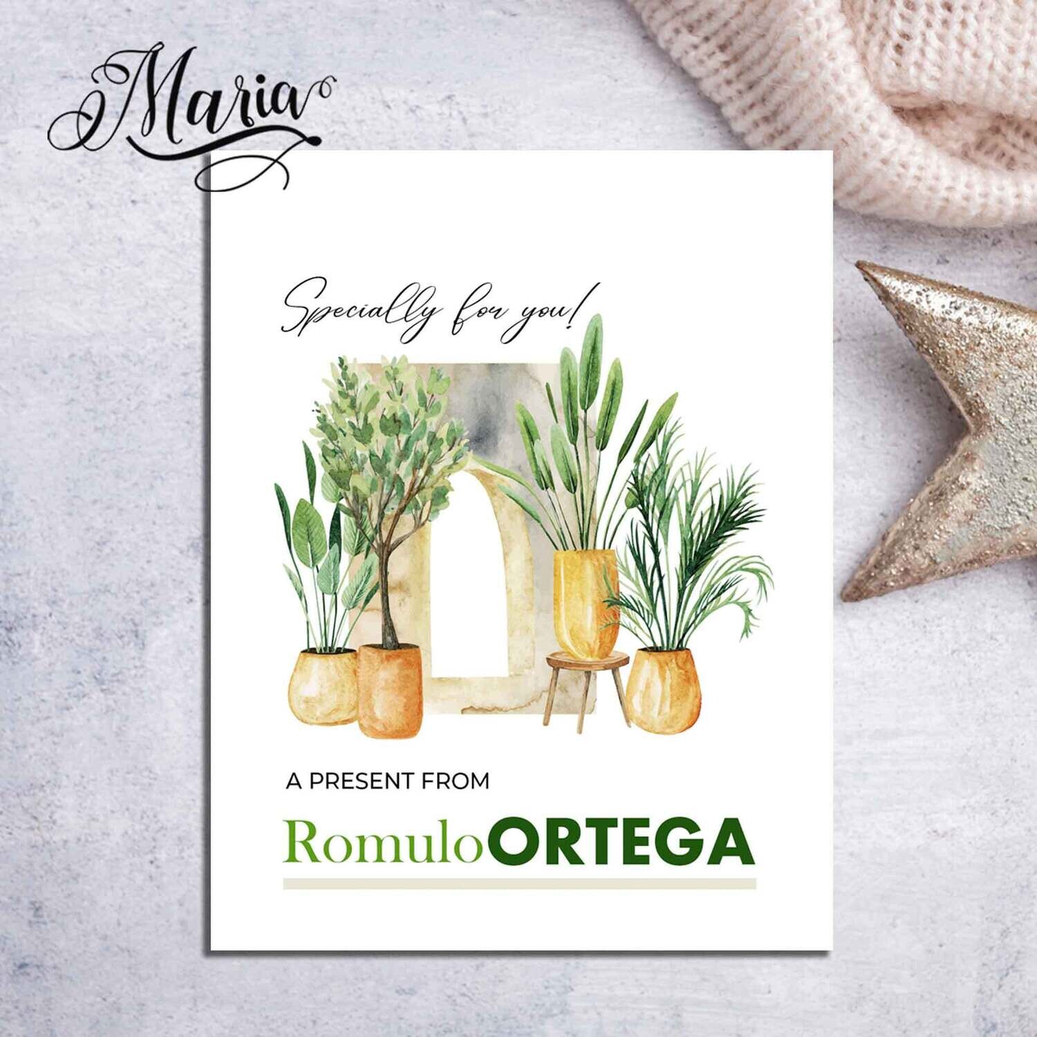 Personalized Note Cards GC-013