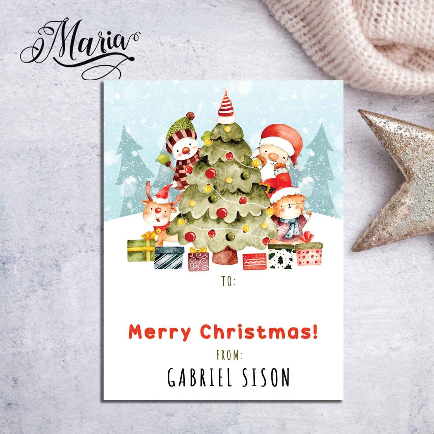 Personalized Christmas Cards GC-025
