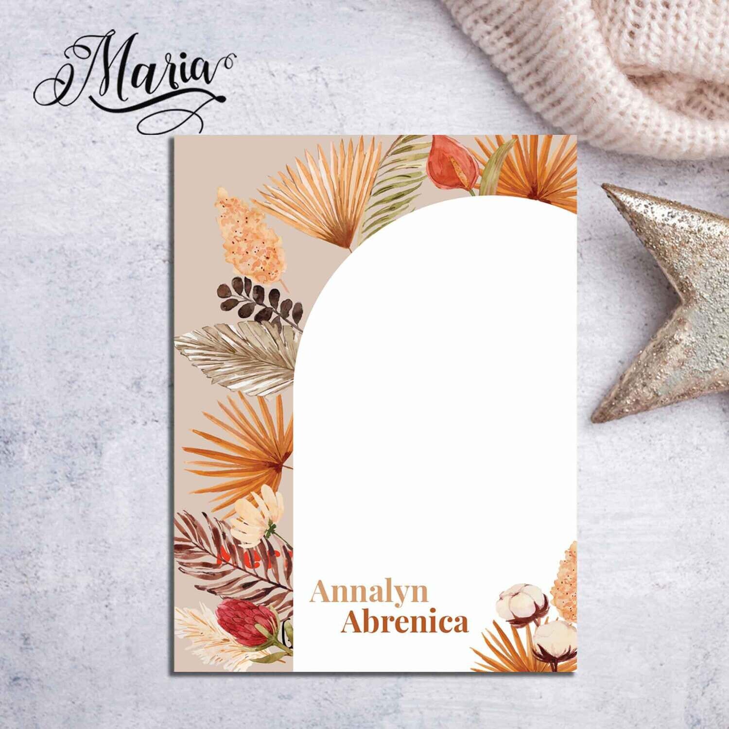 Personalized Note Cards GC-026