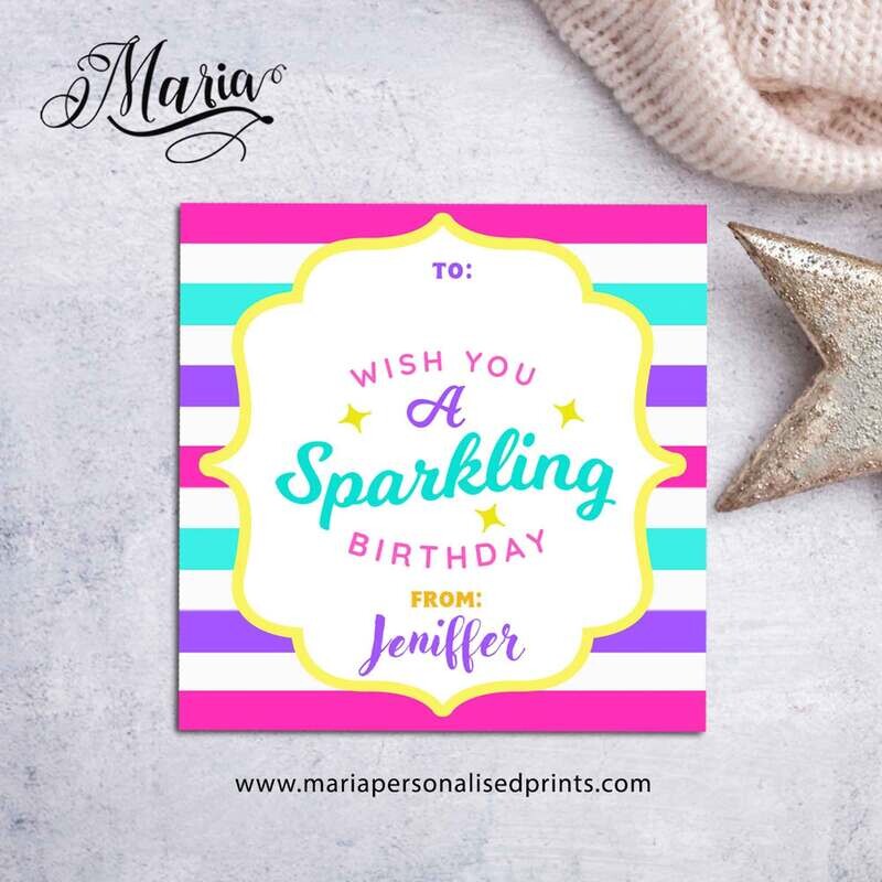 Happy Birthday Tags BC07