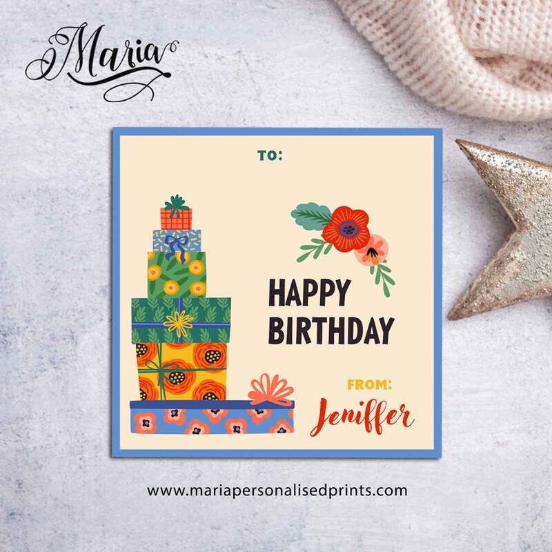 Happy Birthday Tags BC08