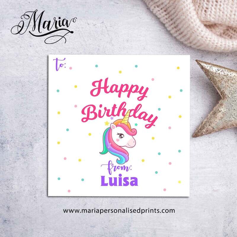 Happy Birthday Tags BC06