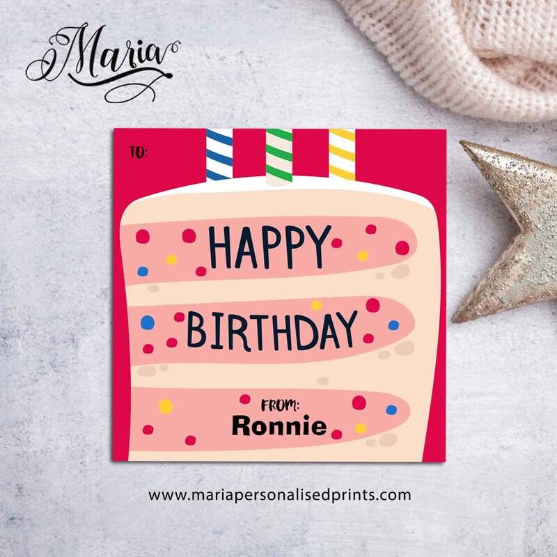 Happy Birthday Tags BC10