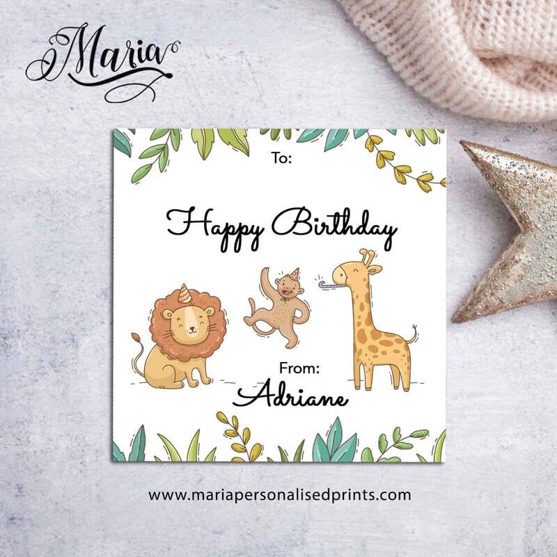 Happy Birthday Tags BC13