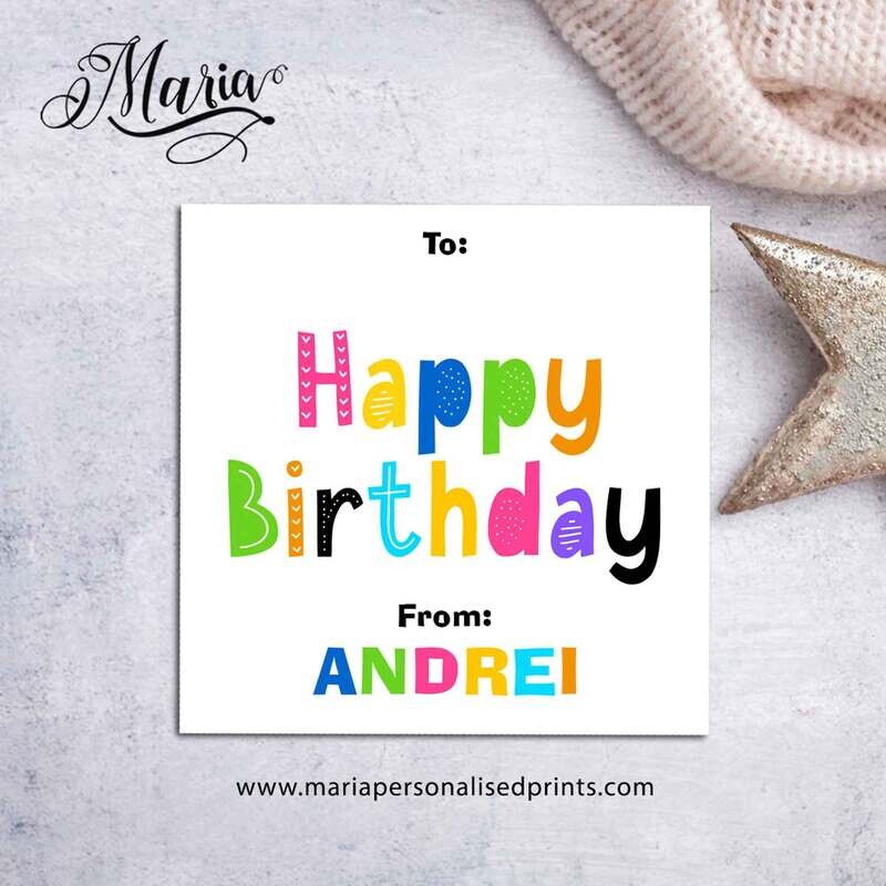 Happy Birthday Tags BC01