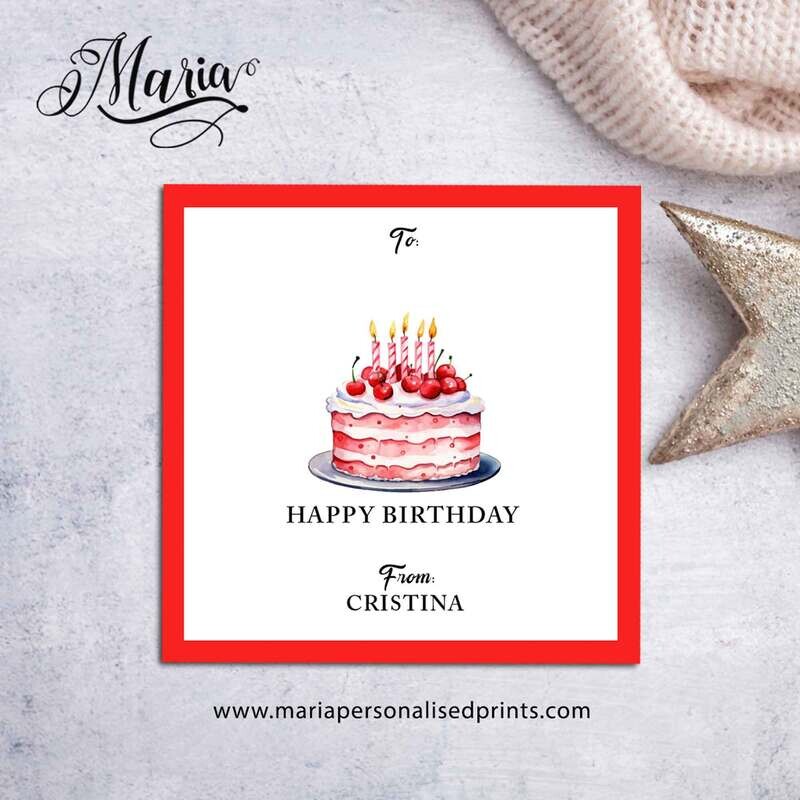 Happy Birthday Tags BC16