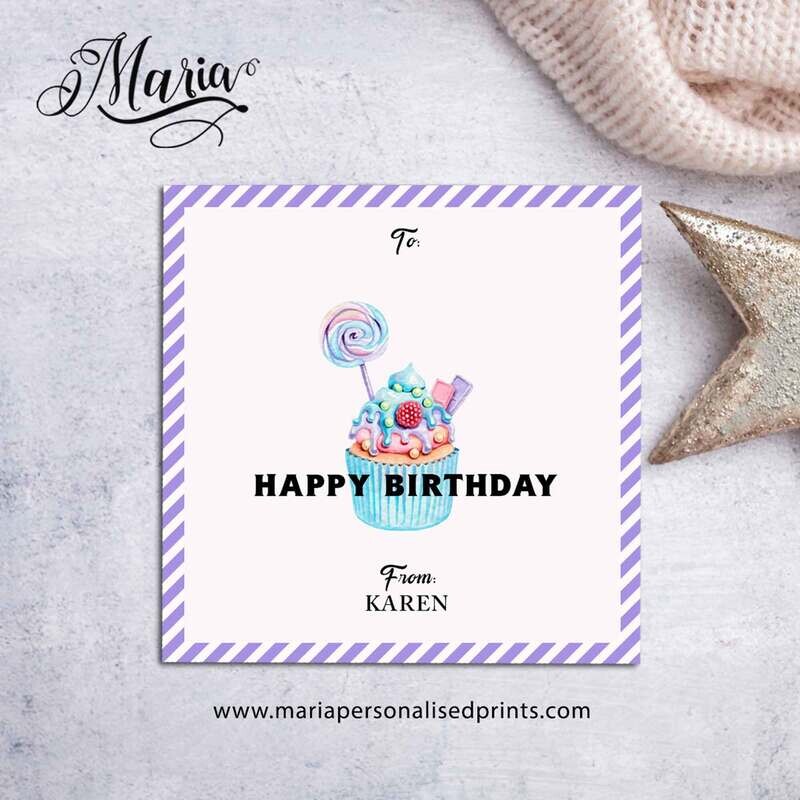 Happy Birthday Tags BC17