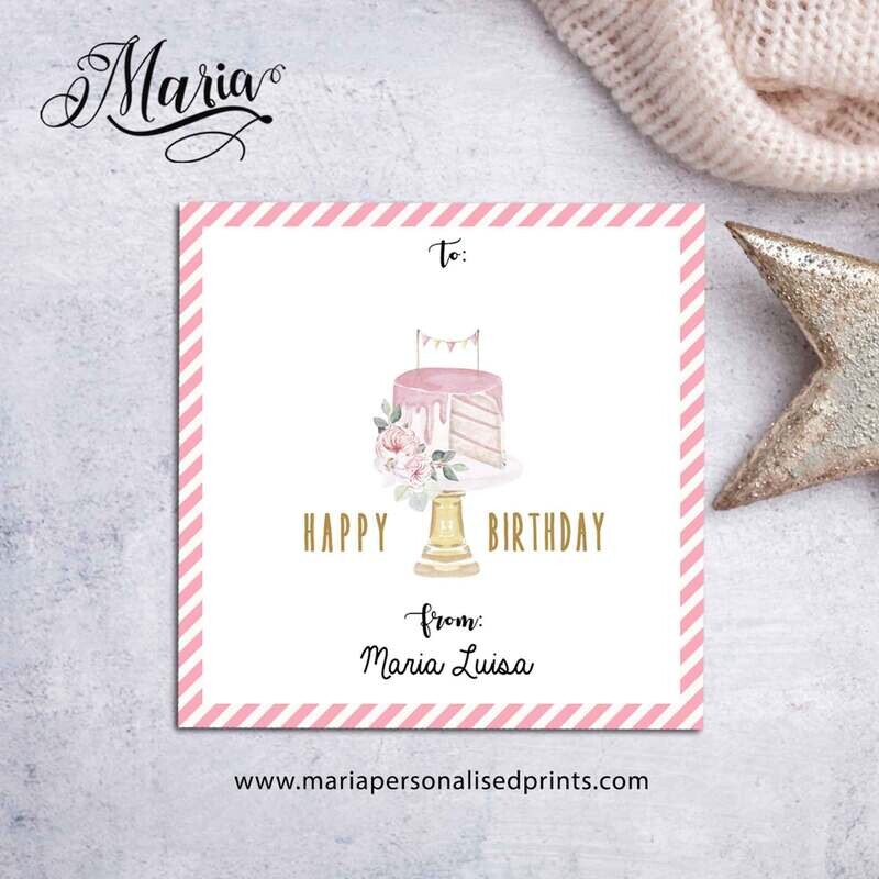 Happy Birthday Tags BC18