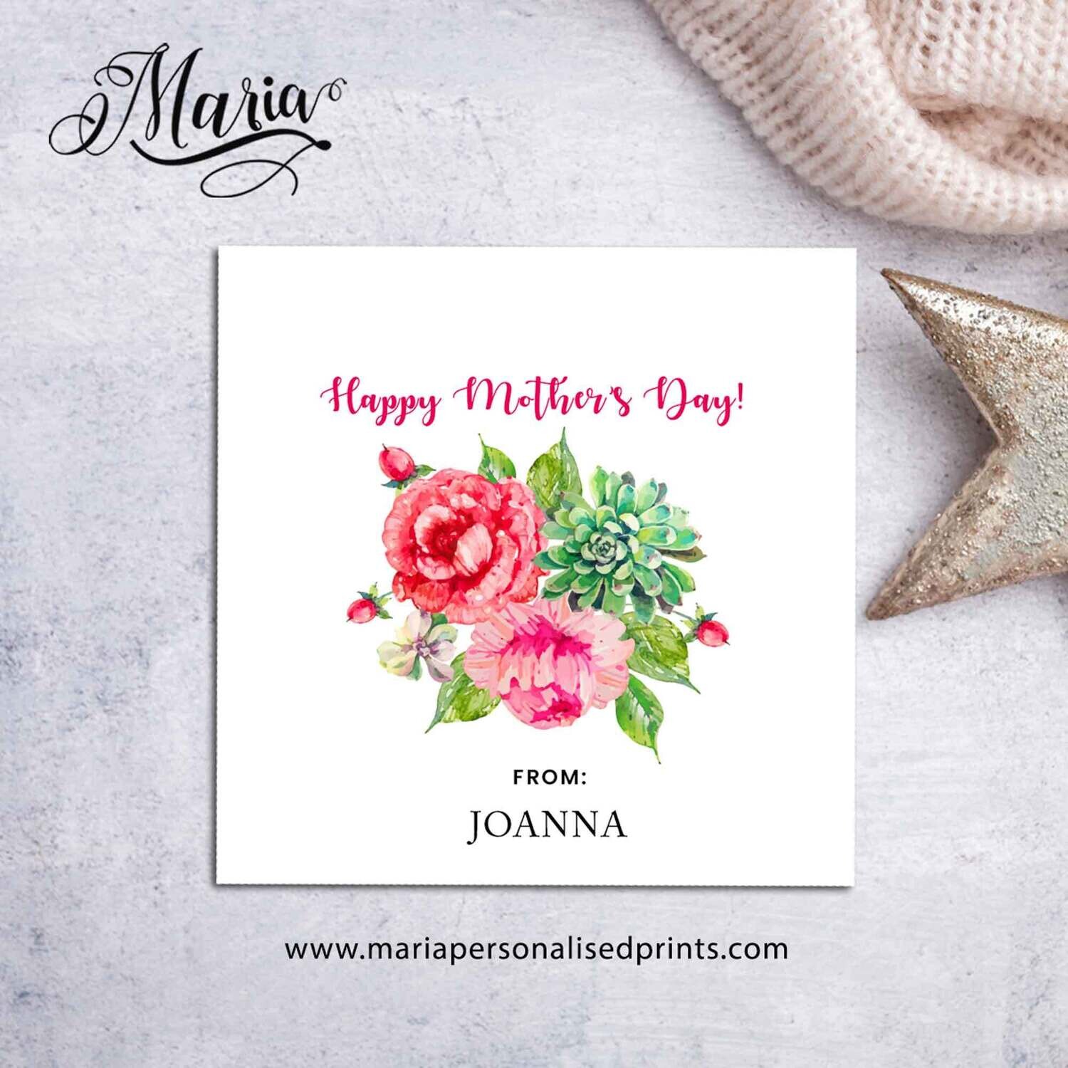Mother&#39;s Day Gift Tags MD06