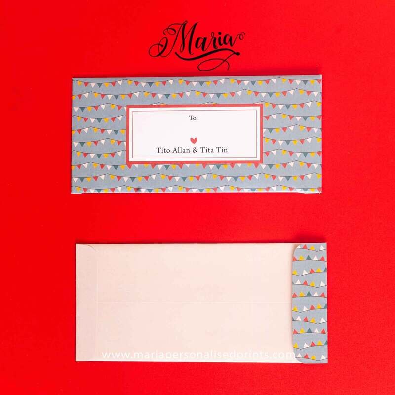 12 Pcs Personalized Money Envelopes Racing Car C