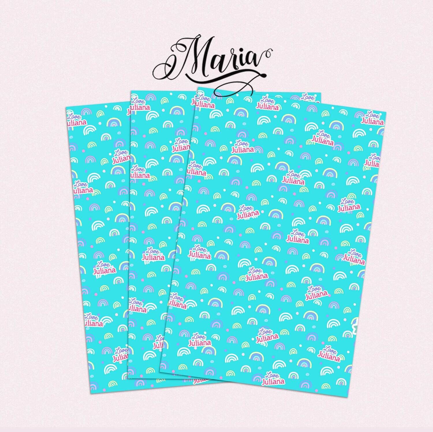 12 Pcs Customized Gift Wrappers WP003