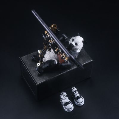 NAUTILUSTOY  Mechanical PANDA holiday DIY Metal Model Toys