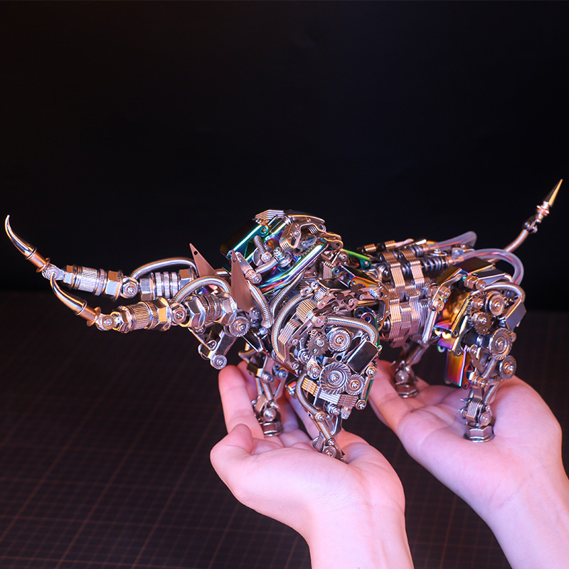 NAUTILUS TOY  cow ornaments, soaring metal assembly models, 3D high difficulty holiday gifts