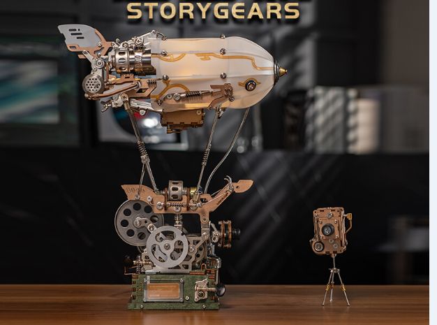 NAUTILUS TOY STORY GEARS electric assembly model high difficulty toy