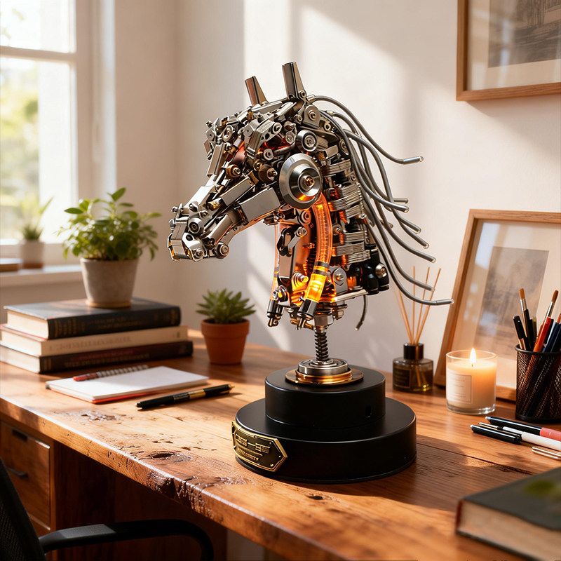NAUTILUS TOY Mechanical Party  horse head