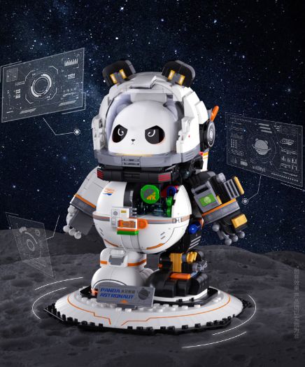 NAUTILUS TOY Space Panda 001 Astronauts Assemble Toys