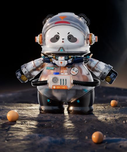 NAUTILUS TOY Escort Panda No. 003 Assembly Toy
