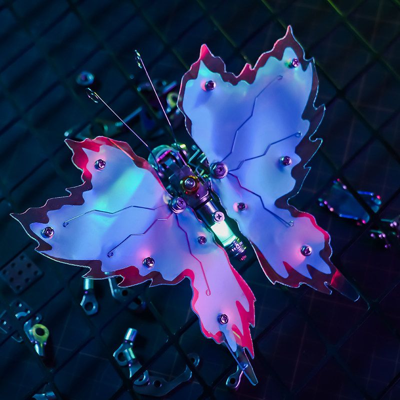 NAUTILUS TOY Butterfly 3D Metal mechnical assembly toy