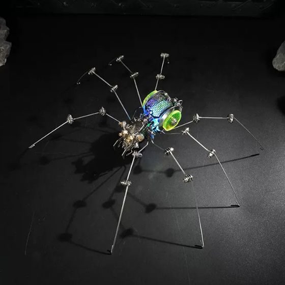 NAUTILUS TOY  Spider metal mechanical assembly model toy