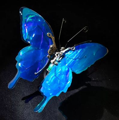 NAUTILUS TOY Cyber Fantasy Butterfly Metal Assembled Model blind box