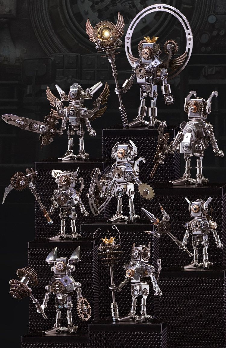 NAUTILUS TOY Blind Box Mechanical Saints 2.0 Metal Assembled Mech