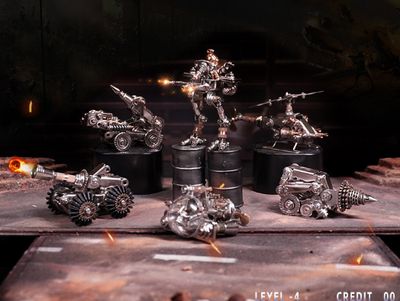 NAUTILUS TOY Alloy Armor Series 2.0 Metal Assembly Model Blind Box