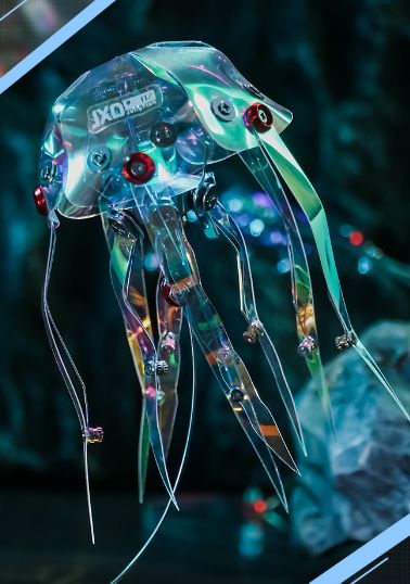 NAUTILUS TOY  Turritopsis dohrnii Metal Assembly Model