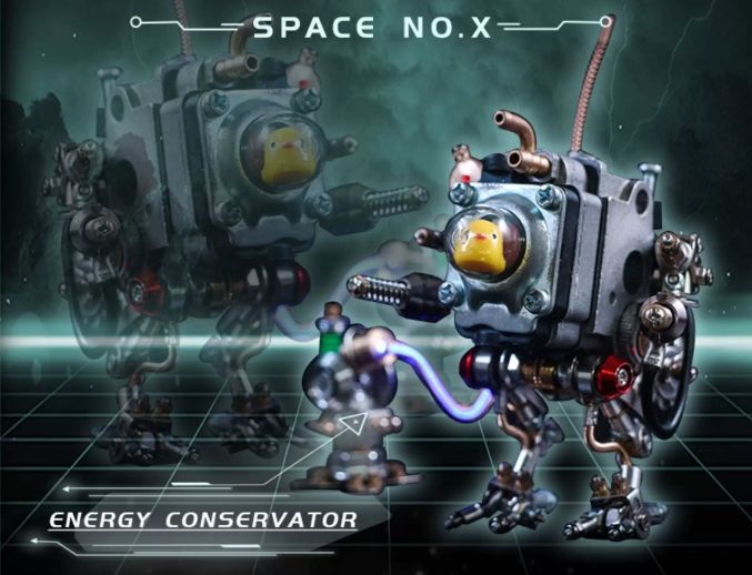 NAUTILUS TOY  Returner Series Space Metal mechanical toy