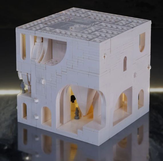 NAUTILUS TOY Castle block deformation imagination of X2 cube