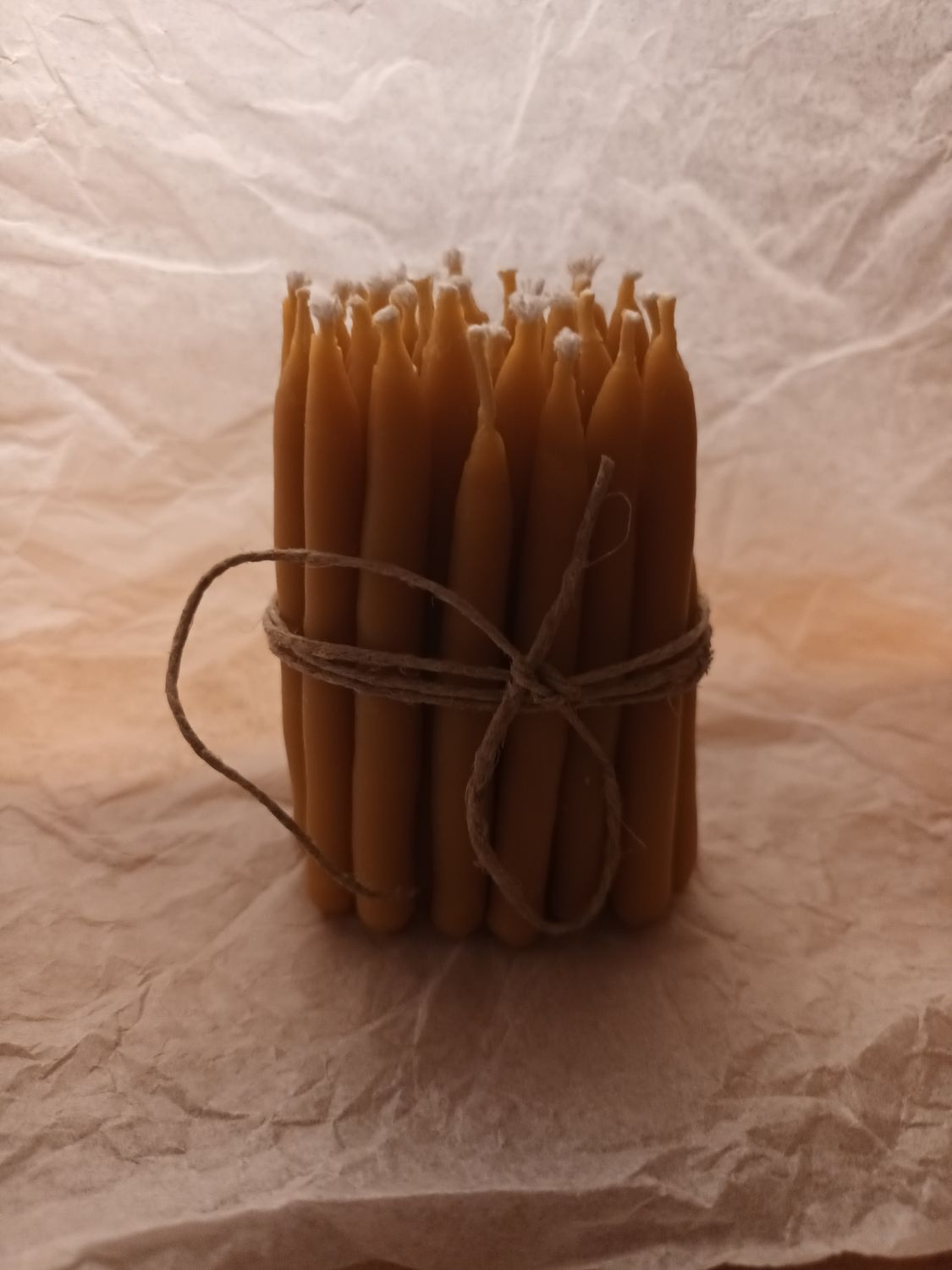 Onéiro, bougies d'anniversaires artisanales en cire d'abeille