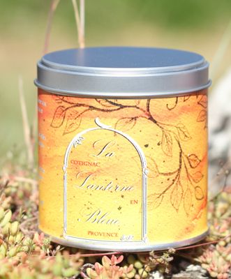 Hélios, boite à thé métal illustrée aquarelle florale