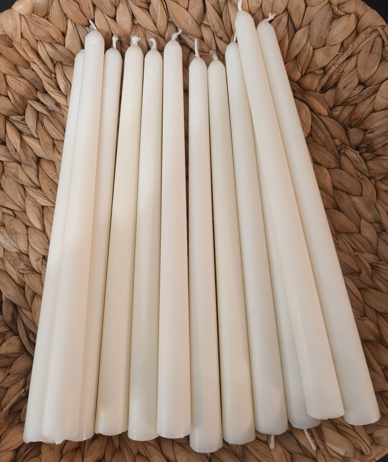 Lumina, 10 cierges en cire de tournesol Ecocert fabrication artisanale