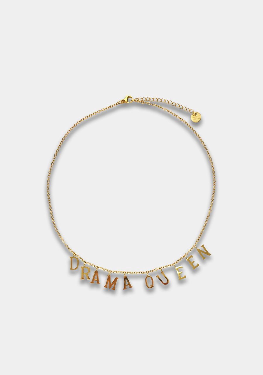 DRAMA QUEEN KETTING gold