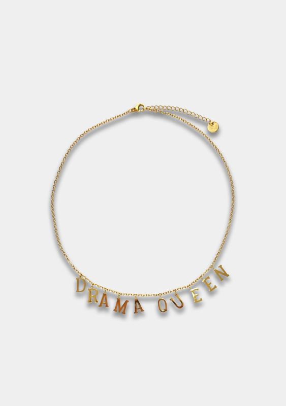 DRAMA QUEEN KETTING gold