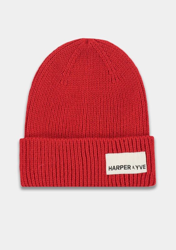 HARPER BEANIE red